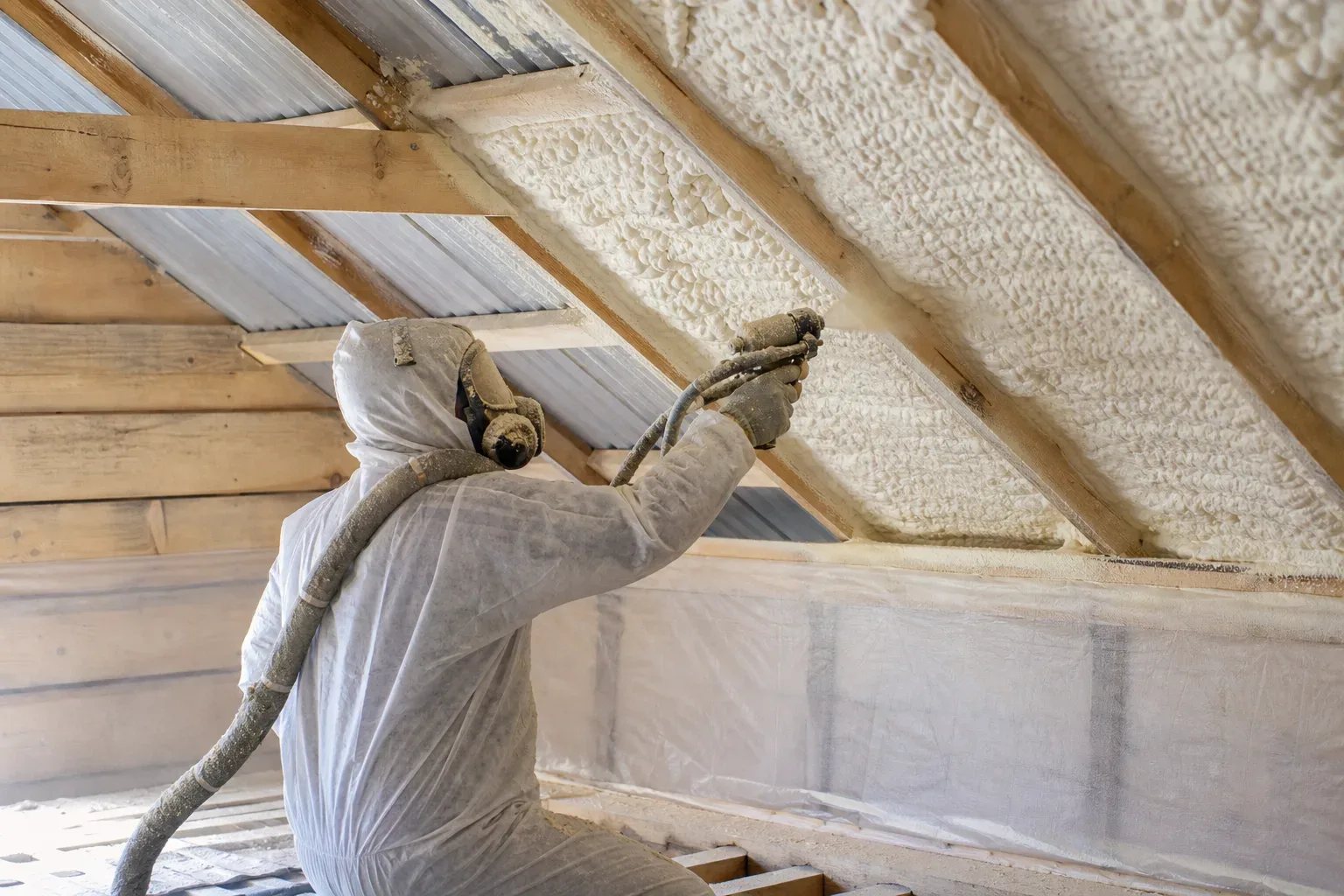 Spray foam loft insulation bristol